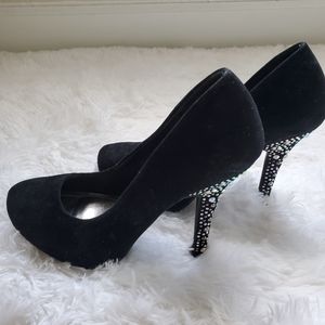 Rhinestone Heels